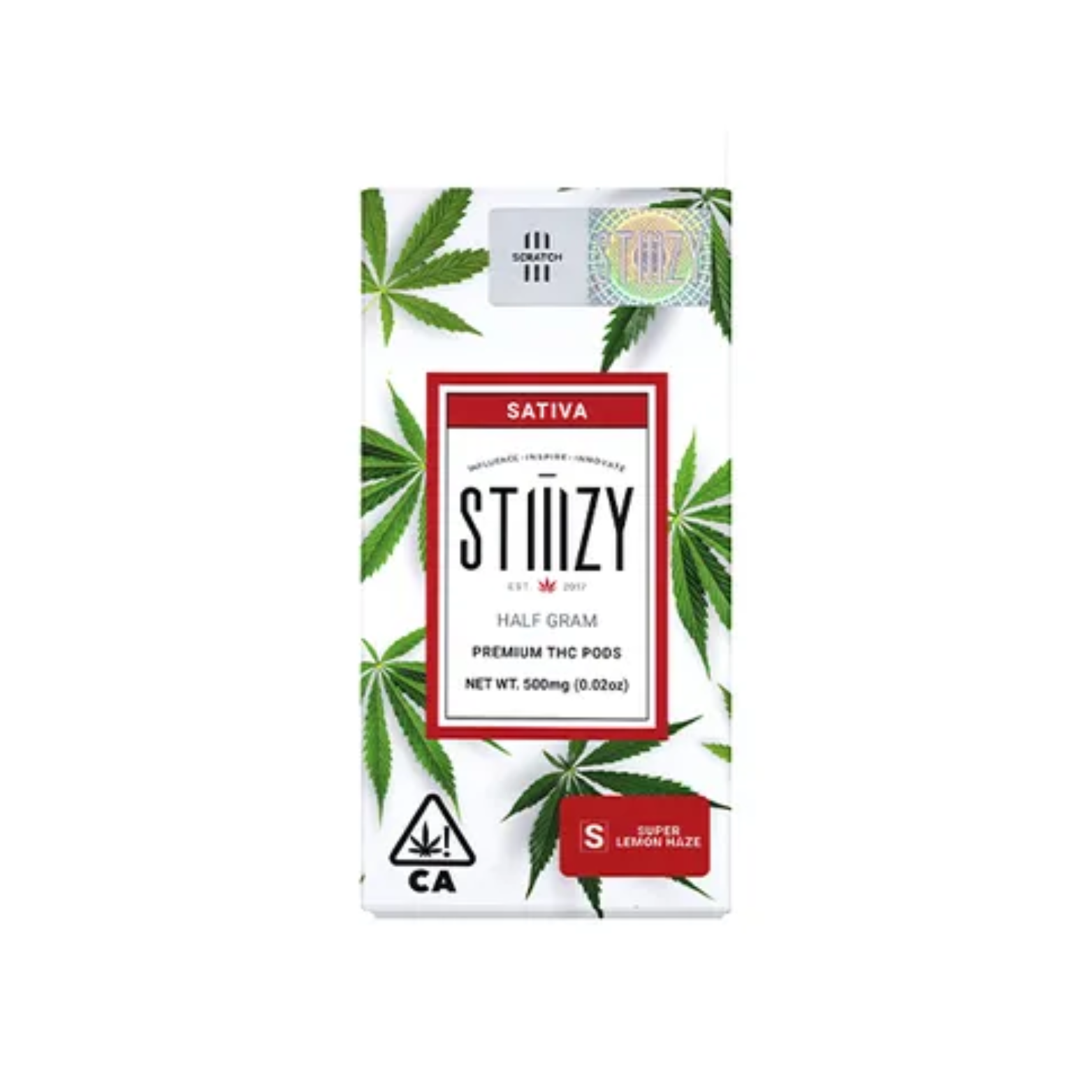 Pod Thc Stiiizy • 5G Super Lemon Haze / Kit Limpeza - STIIIZYBR
