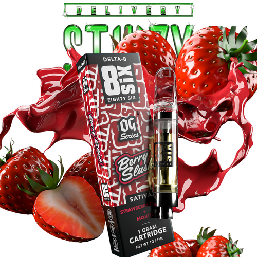 Cartucho Thc Berry Slush Delta-8 THC  (Strawberry + Mojito) - STIIIZYBR