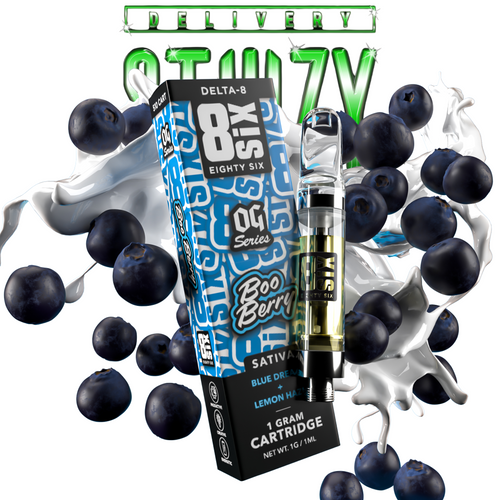 Cartucho Thc Boo Berry Delta-8 THC  (Blue Dream) - STIIIZYBR