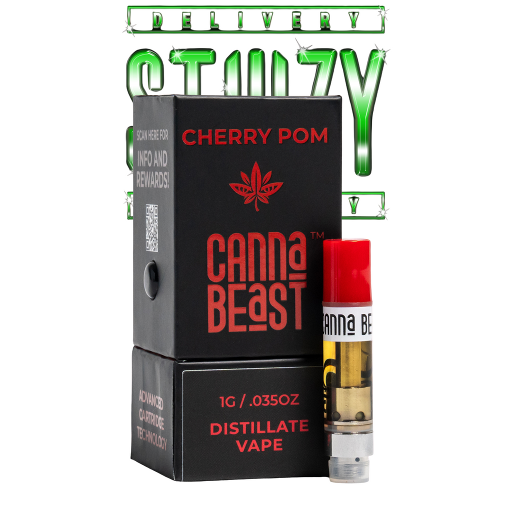 Refil Thc Canna Beast –  Cherry Pom Delta-9 THC - STIIIZYBR