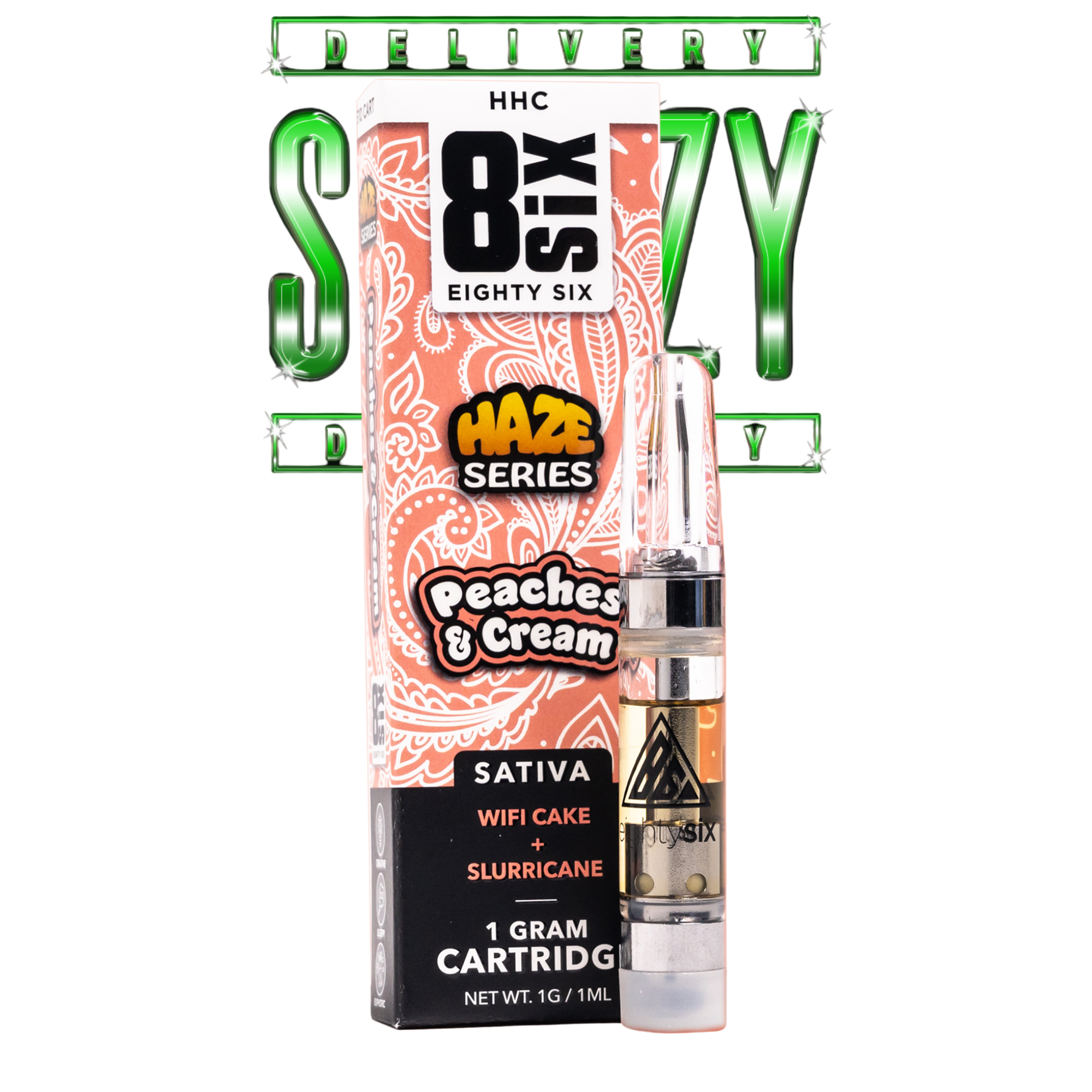 POD HHC | Peaches & Cream HHC (WiFi Cake) - STIIIZYBR