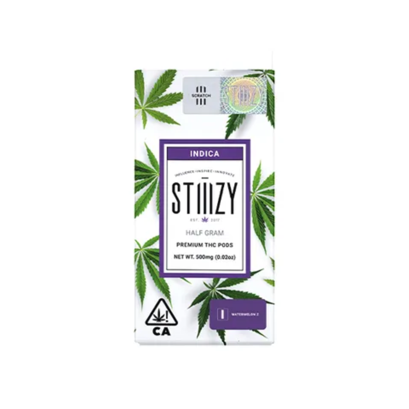 Pod Thc Stiiizy • 5G Watermelon Z / Kit Limpeza - STIIIZYBR