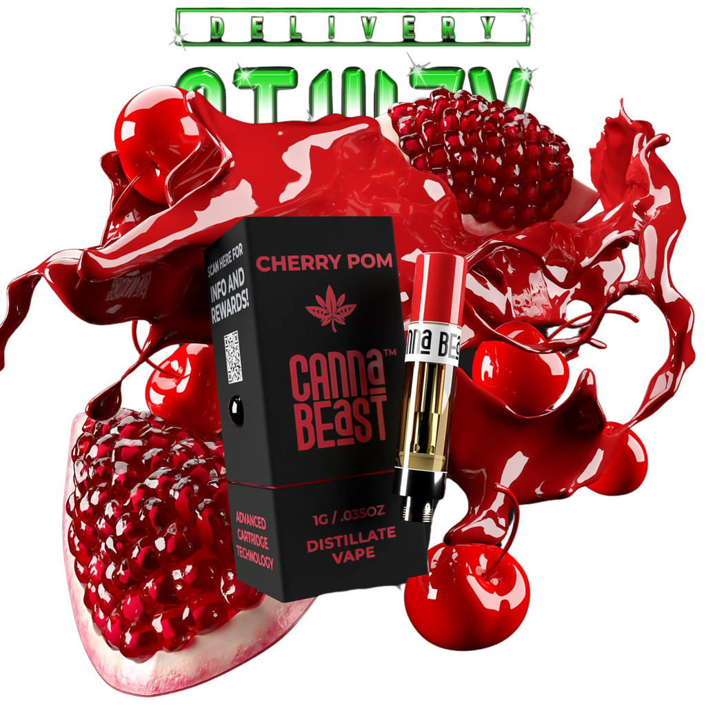 Refil Thc Canna Beast –  Cherry Pom Delta-9 THC - STIIIZYBR