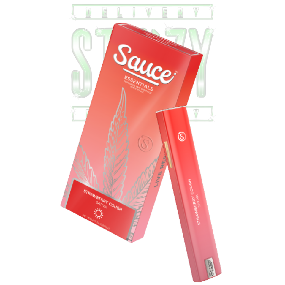 Pod Thc Sauce Essentials • Strawberry Cough -Sativa live resin 1g - STIIIZYBR