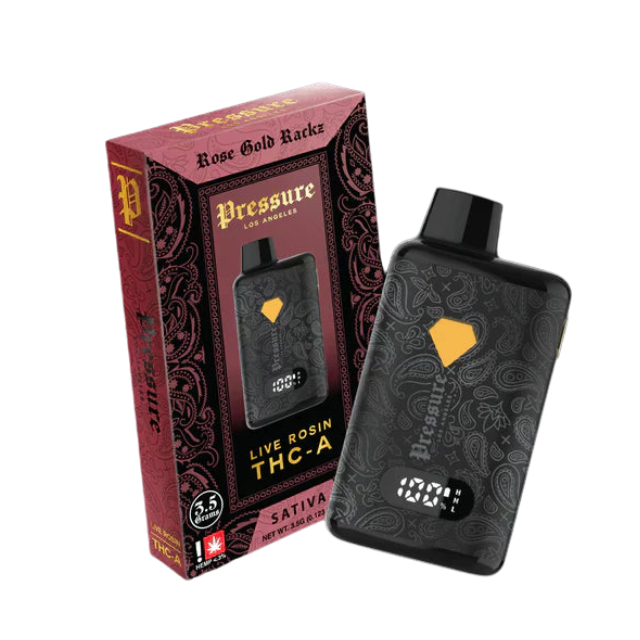 Pod THC Pressure LA • Rackz Ouro Rosa | Sativa - PREMIUM THC-A 3.5G