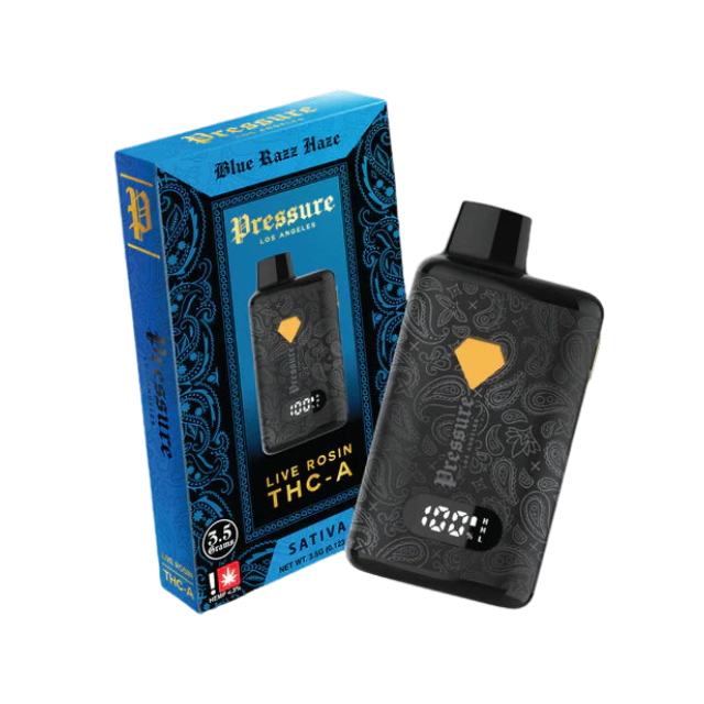 Pod THC Pressure LA • Blue Razz Haze | Sativa - PREMIUM THC-A 3.5G