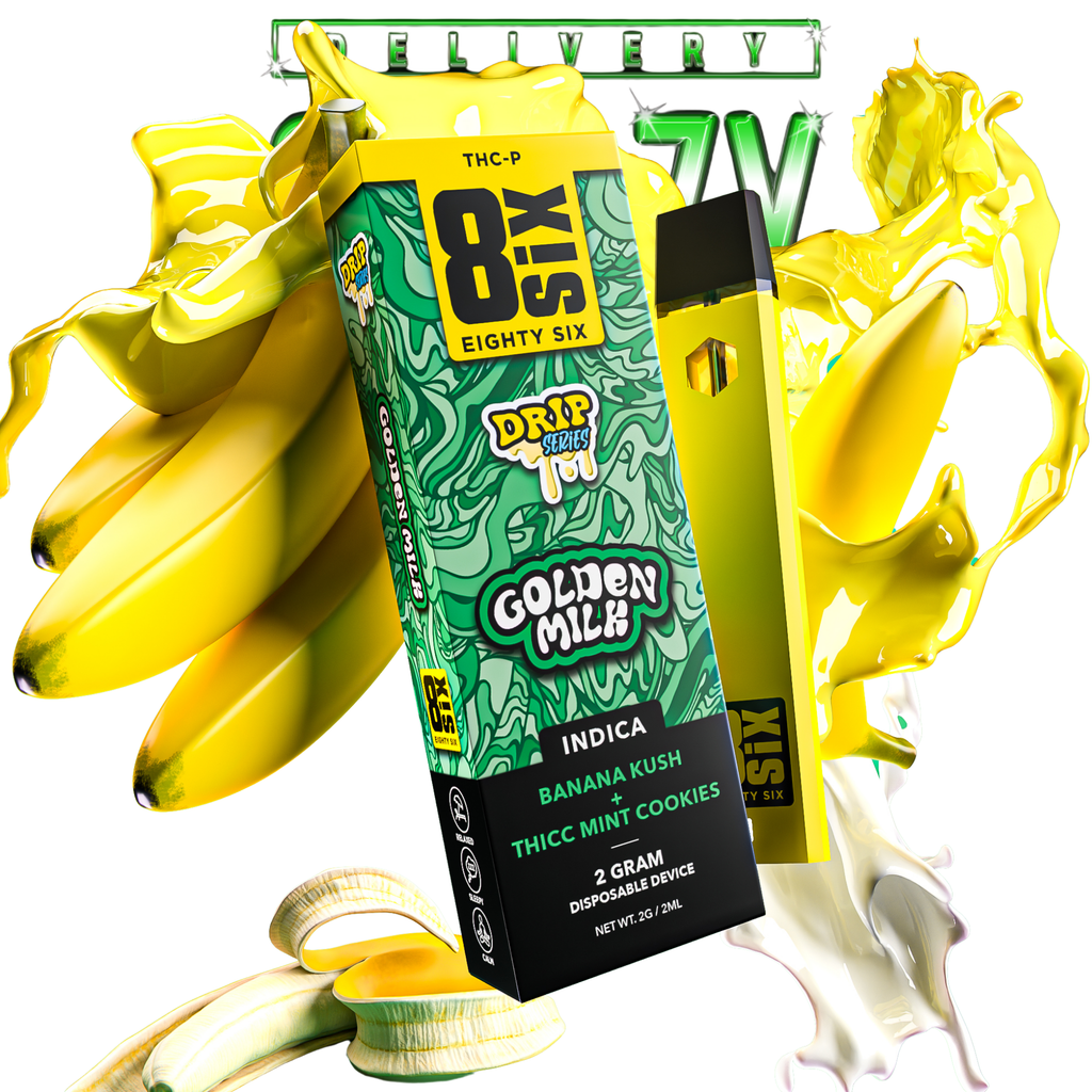 POD THC - Golden Milk THC-P 2G - (Banana Kush) - STIIIZYBR