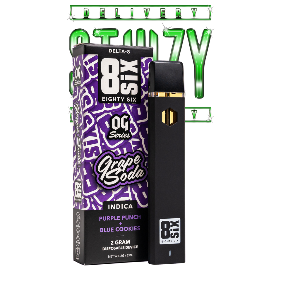 POD THC - Grape Soda Delta-8 THC 2G  (Purple Punch) - STIIIZYBR