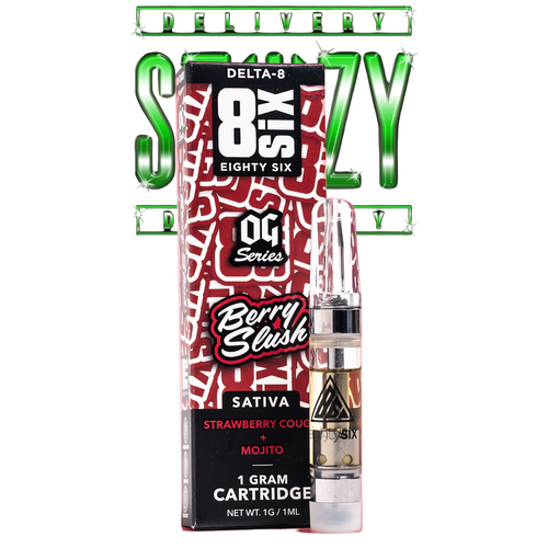 Cartucho Thc Berry Slush Delta-8 THC  (Strawberry + Mojito) - STIIIZYBR