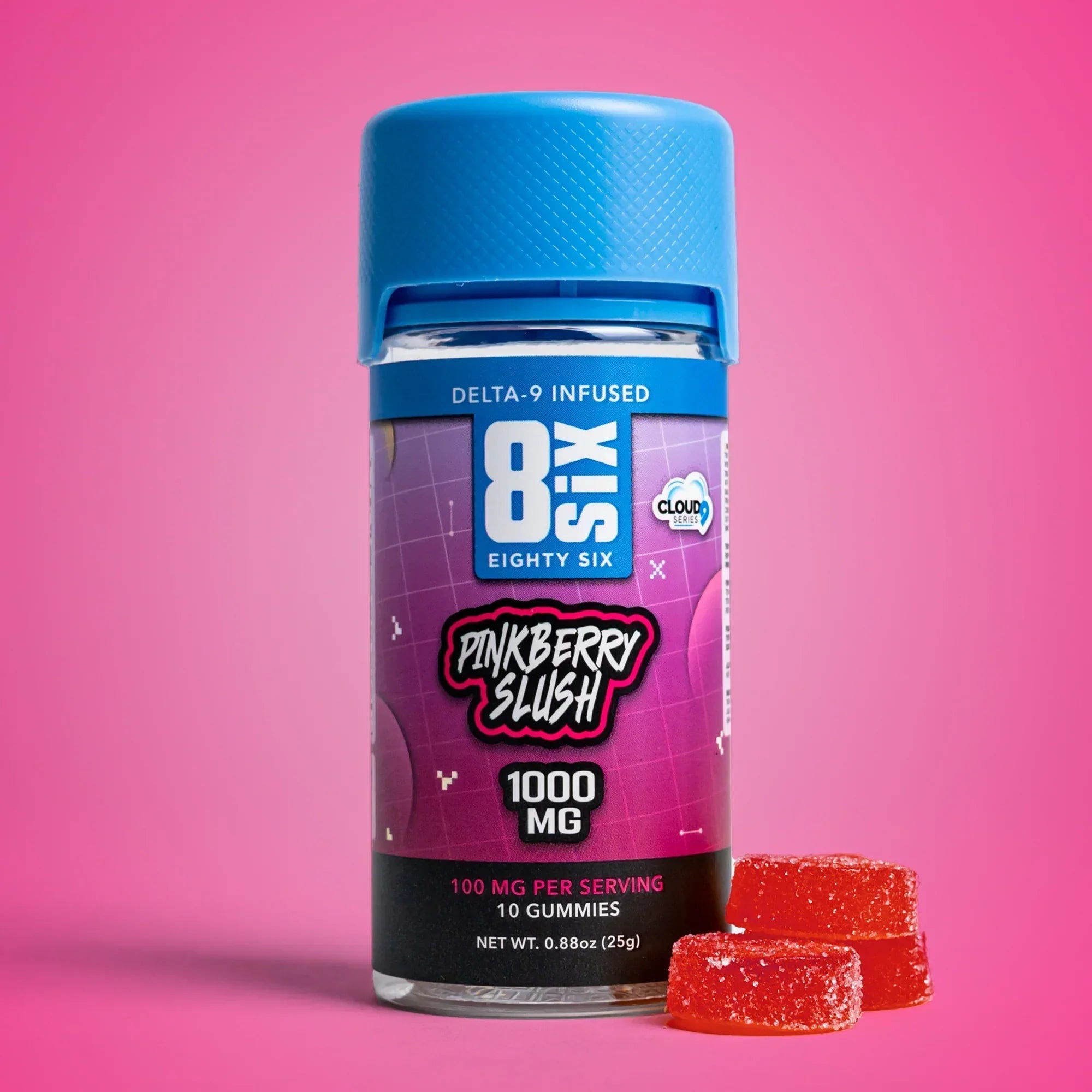 GOMAS THC - Pinkberry Slush 1000MG Delta-9 THC - STIIIZYBR