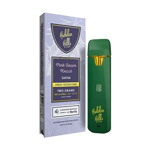 Hidden Hills 2ml Delta 9 /11 Thc-A - STIIIZYBR
