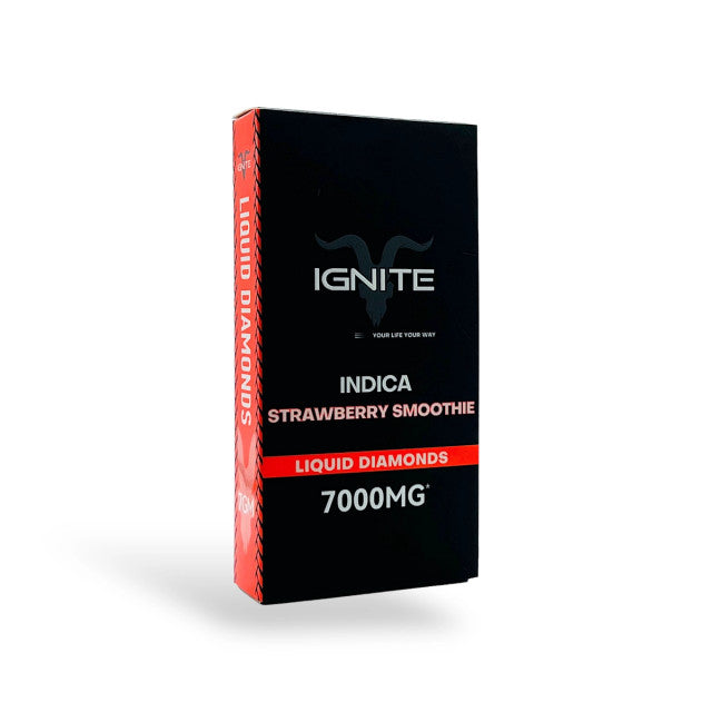 Pod Thc Ignite • Indica Strawberry Smoothie - 7000mg Liquid Diamond - STIIIZYBR