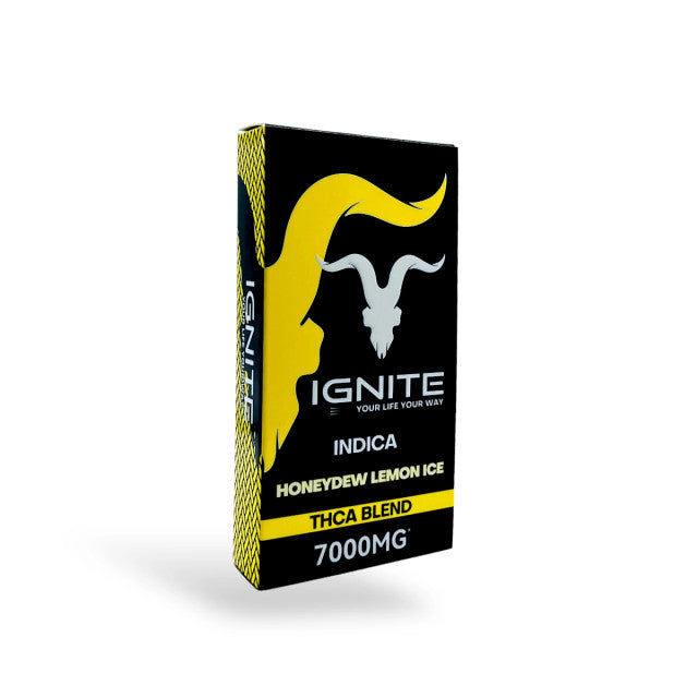 Pod Thc Ignite • Indica Honeydew Limão Ice -  7000 THCA Blend Vape - STIIIZYBR