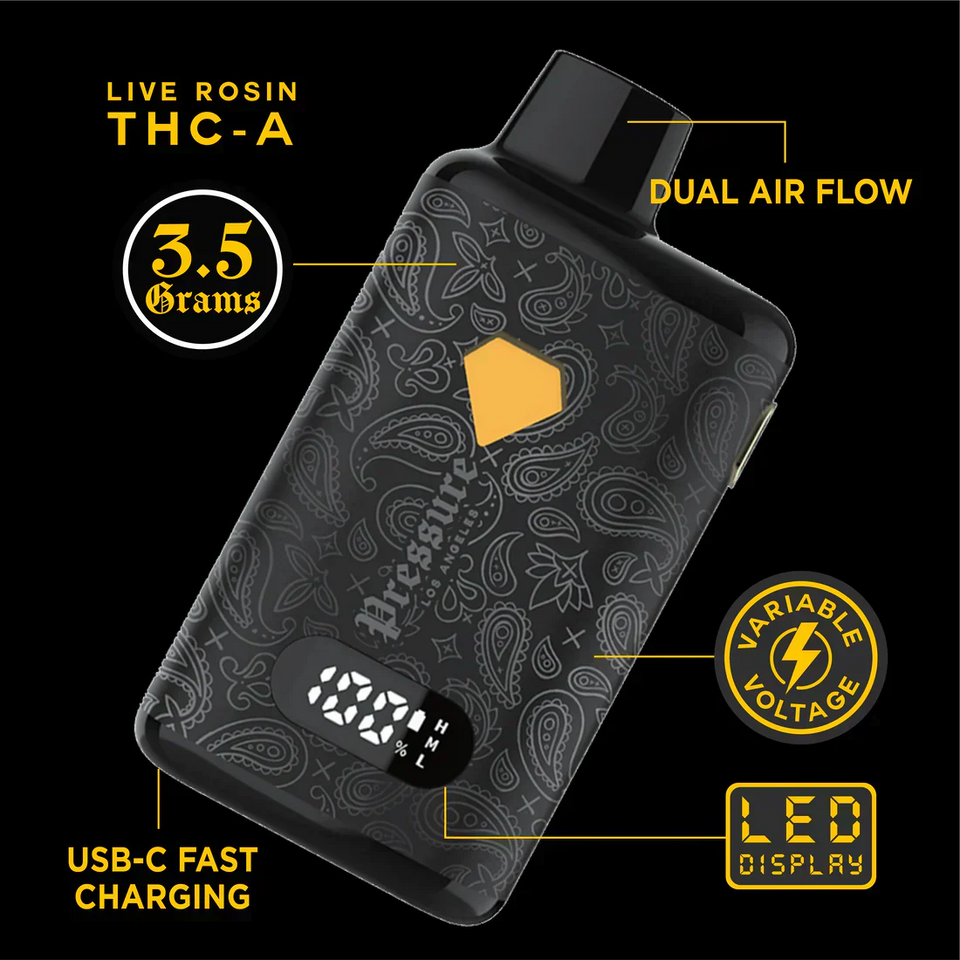 Pod THC Pressure LA • Strawberry Trainwreck | Sativa - PREMIUM THC-A 3.5G - STIIIZYBR