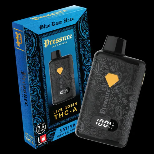 Pod THC Pressure LA • Blue Razz Haze | Sativa - PREMIUM THC-A 3.5G - STIIIZYBR