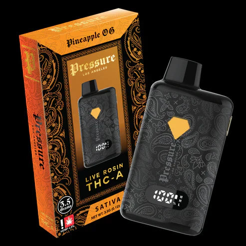 Pod THC Pressure LA • Gelato de Cereja Preta | Híbrido - PREMIUM THC 3.5G - STIIIZYBR