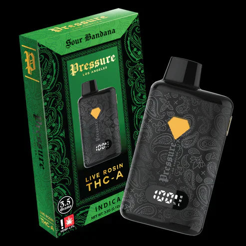 Pod THC Pressure LA • Bandana azeda | Indica - PREMIUM THC-A 3.5G - STIIIZYBR