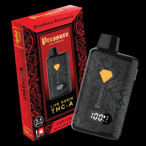 Pod THC Pressure LA • Strawberry Trainwreck | Sativa - PREMIUM THC-A 3.5G - STIIIZYBR