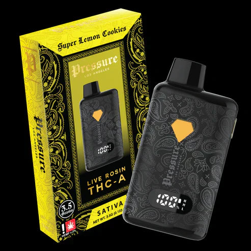 Pod THC Pressure LA • Biscoitos Super Limão | Sativa - PREMIUM THC-A 3.5G - STIIIZYBR