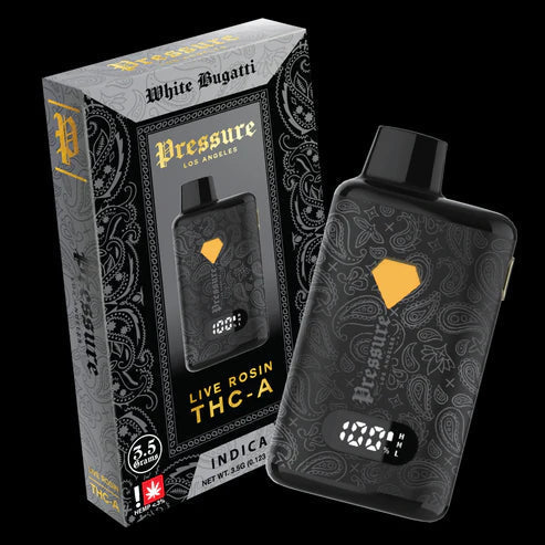 Pod THC Pressure LA • Bugatti Branco | Indica - PREMIUM THC-A 3.5G - STIIIZYBR