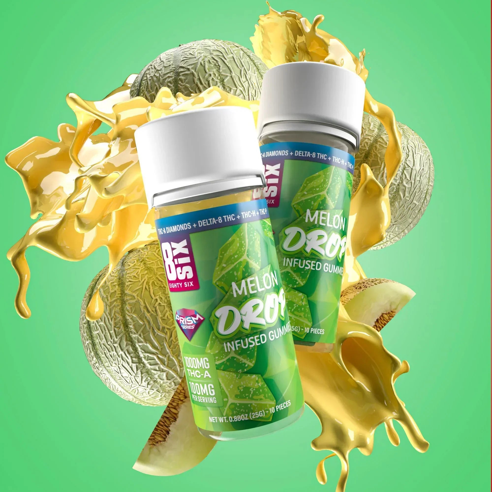 GOMAS THC - Melon Drop 1000MG THCa - STIIIZYBR
