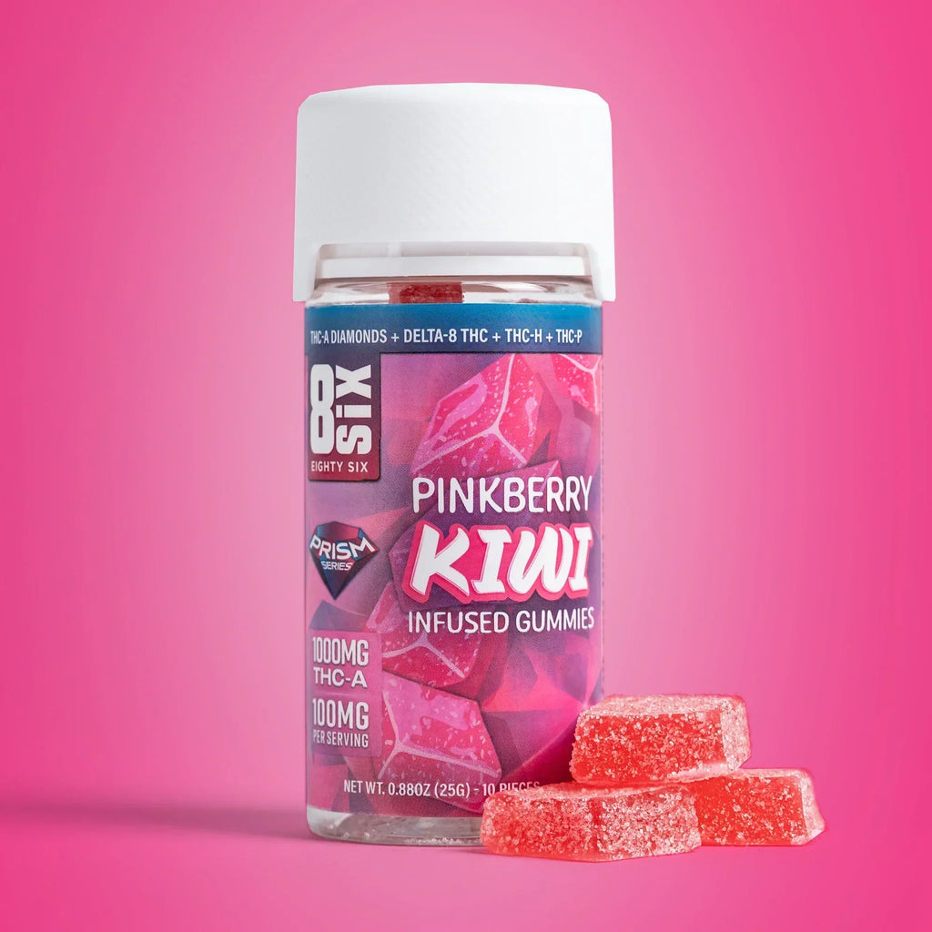 GOMAS THC - Pinkberry Kiwi 1000MG THCa - STIIIZYBR