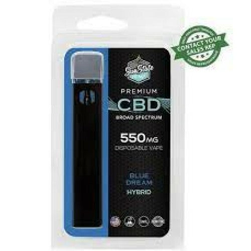 Pod Descartável CBD - 550mg - 1 mL | Sun State Hemp - Blue Dream #THC - STIIIZYBR