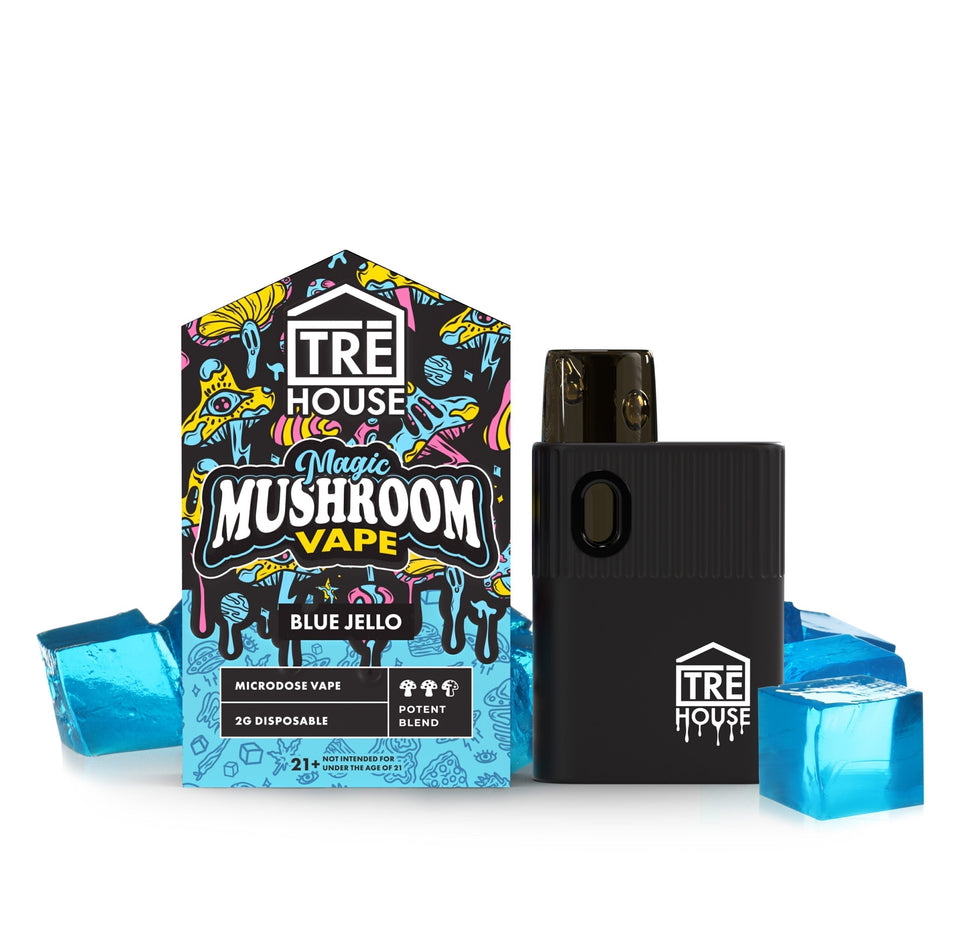 Pod Thc TRE House • Microdose Magic Mushroom Pen – Blue Jello – 2g - STIIIZYBR